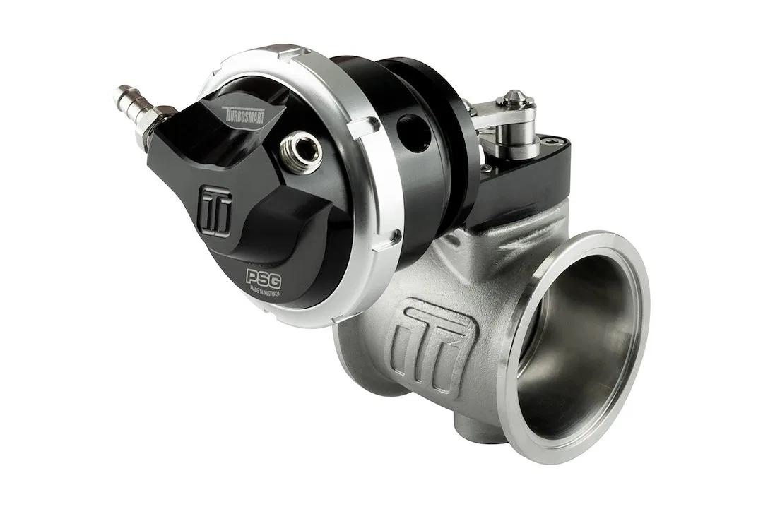 TS-0565-1762 – TURBOSMART Turbocharger Wastegate, Aluminum 57 Millimeter Diameter Pneumatic 0-100 PSI Range External